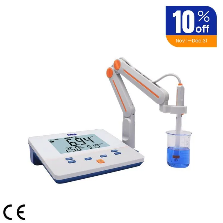 Benchtop-pH-Meter-PH-B200E-promotion-0005_11zon ph متر رومیزی infitek مدل PH-B200E / PH-B200EM